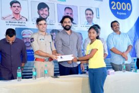 Small hero – big help: Actor Sanjosh praised for his service activities