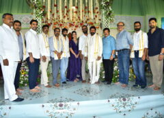 Nara Lokesh Claps, Tejasini Directs- God Of Masses Nandamuri Blakrishna, Sensational Maker Koratala Siva, Sudhakar Cherukuri, Sudhakar Mikkilineni, SLV Cinemas, Yuvasudha Arts’ #NBK112 Launched Majestically