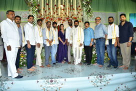 Nara Lokesh Claps, Tejasini Directs- God Of Masses Nandamuri Blakrishna, Sensational Maker Koratala Siva, Sudhakar Cherukuri, Sudhakar Mikkilineni, SLV Cinemas, Yuvasudha Arts’ #NBK112 Launched Majestically