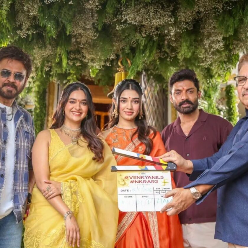 Anil Ravipudi's exciting collaboration with the Venkatesh-Kalyan Ram duo has kicked off.