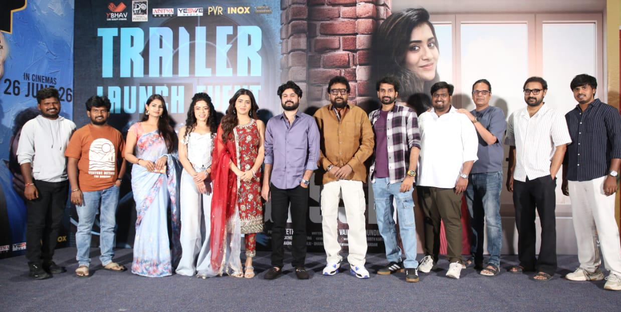 Renowned Director Sai Kiran Adivi Launches the Trailer of “Gossip” – Grand Release on June 26