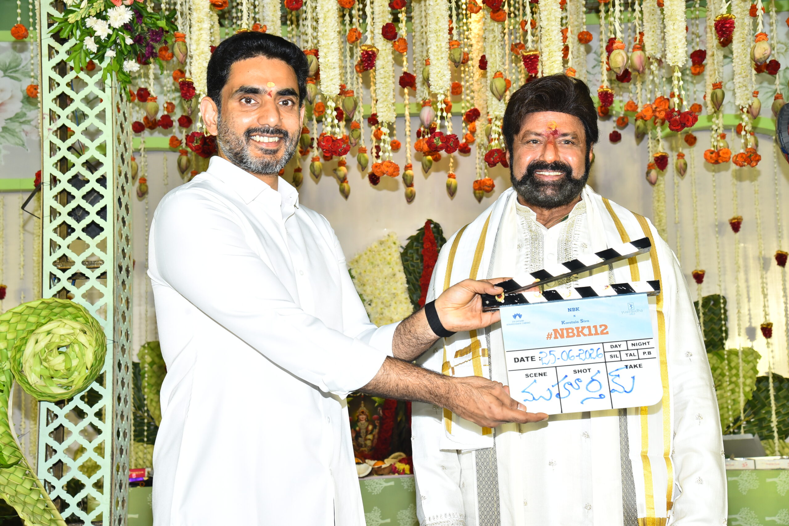 'NBK 112' launched under the direction of Koratala Siva.
