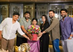 Megastar congratulates the ‘Maa Inti Bangaram’ team.