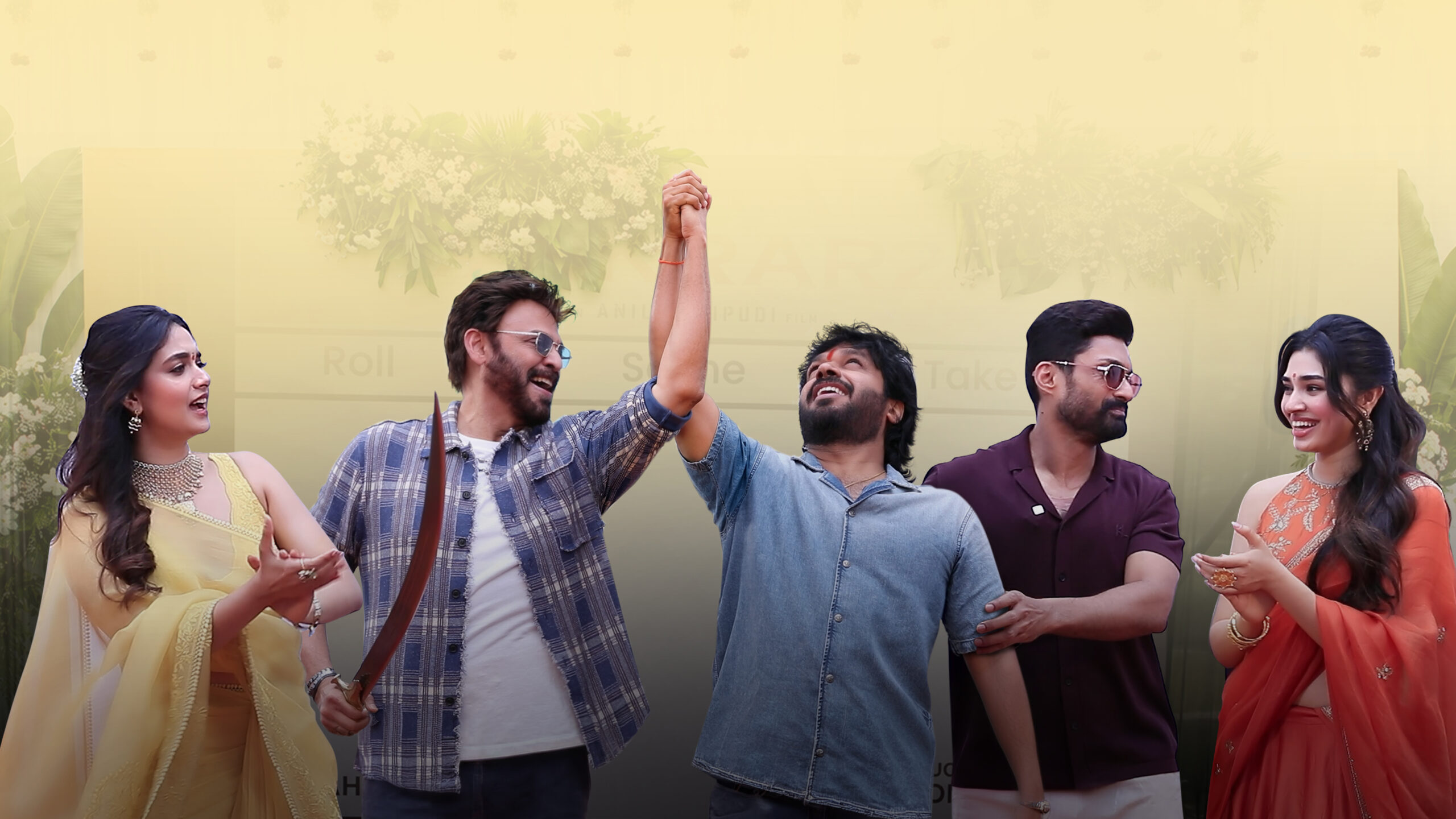 Regular shooting of Anil Ravipudi's multi-starrer begins.