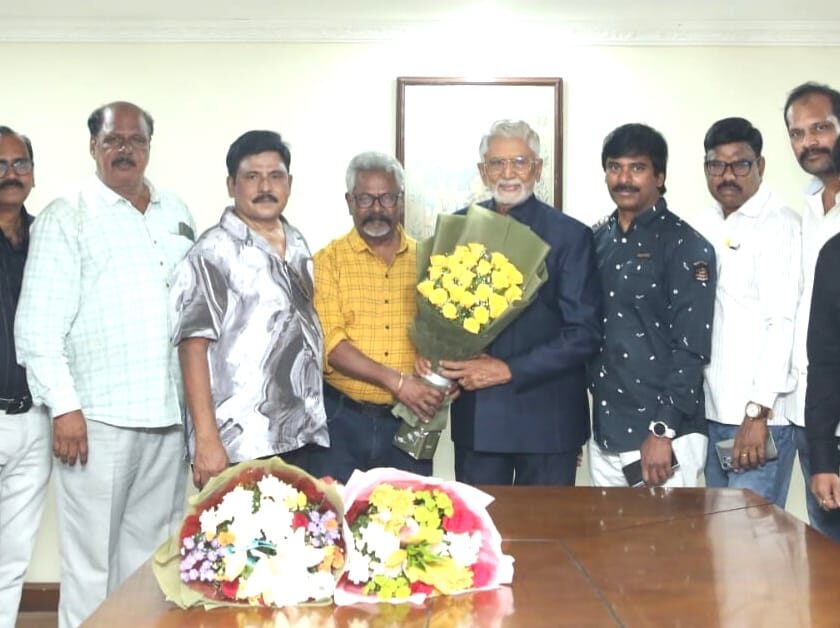 This birthday is very special to me: 'Padma Shri' awardee Murali Mohan with film critics.