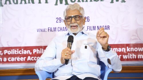Those four are the sources of inspiration: Murali Mohan at the Film Critics' 'Meet the Press'