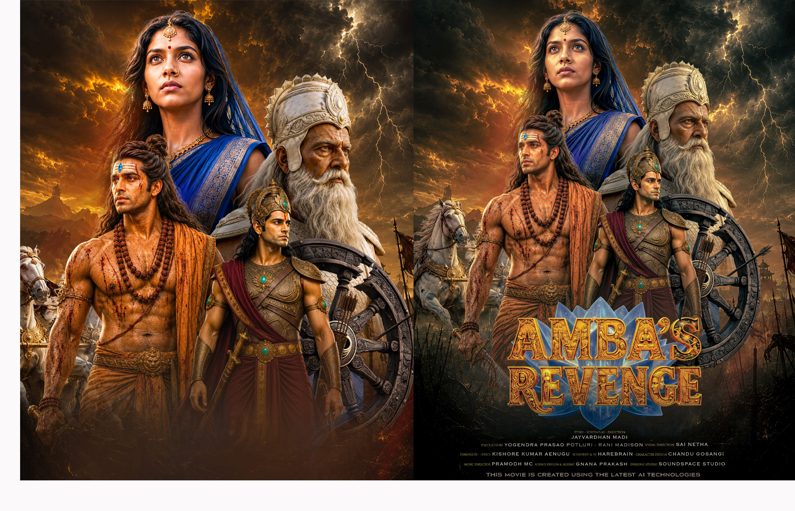 'Amba's Revenge' Set to Become Telugu Cinema's First Full-Length AI Feature Film
