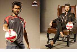Vijay Deverakonda earns appreciation for supporting volleyball players through the Hyderabad Black Hawks franchise