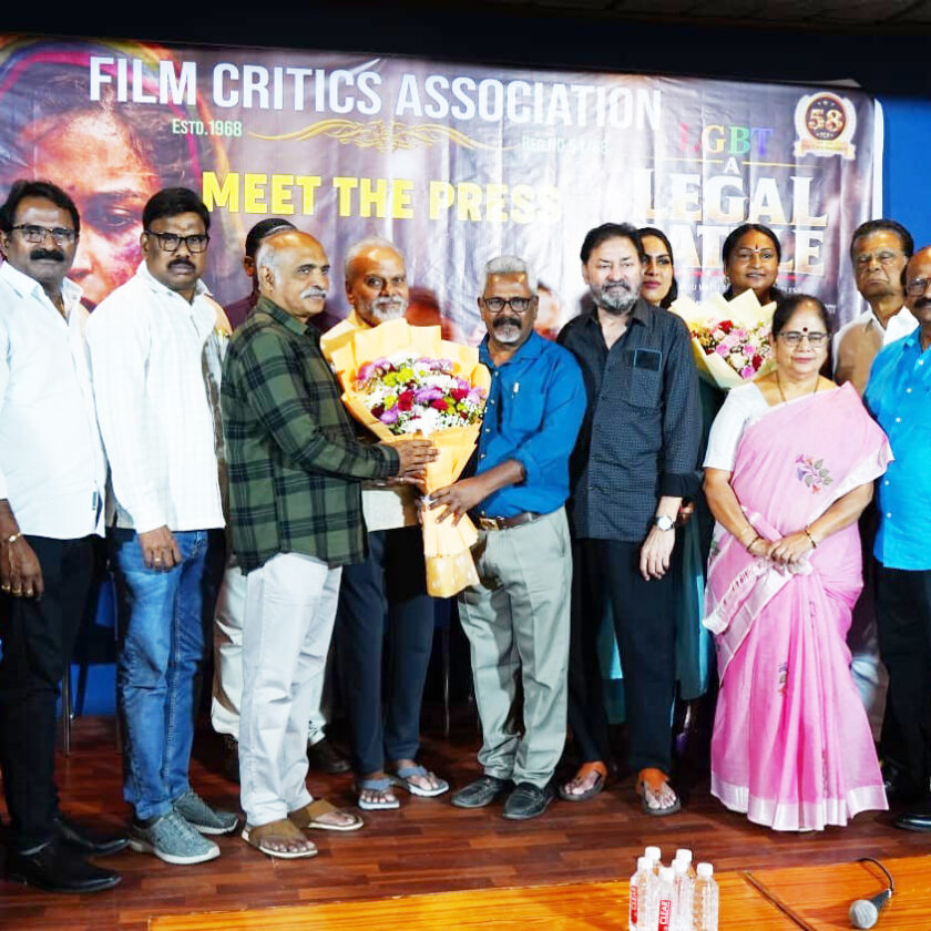 "I am preparing to make the second part of 'LGBT' in 2027": Director P. Sunil Kumar Reddy at the film critics' 'Meet the Press'.