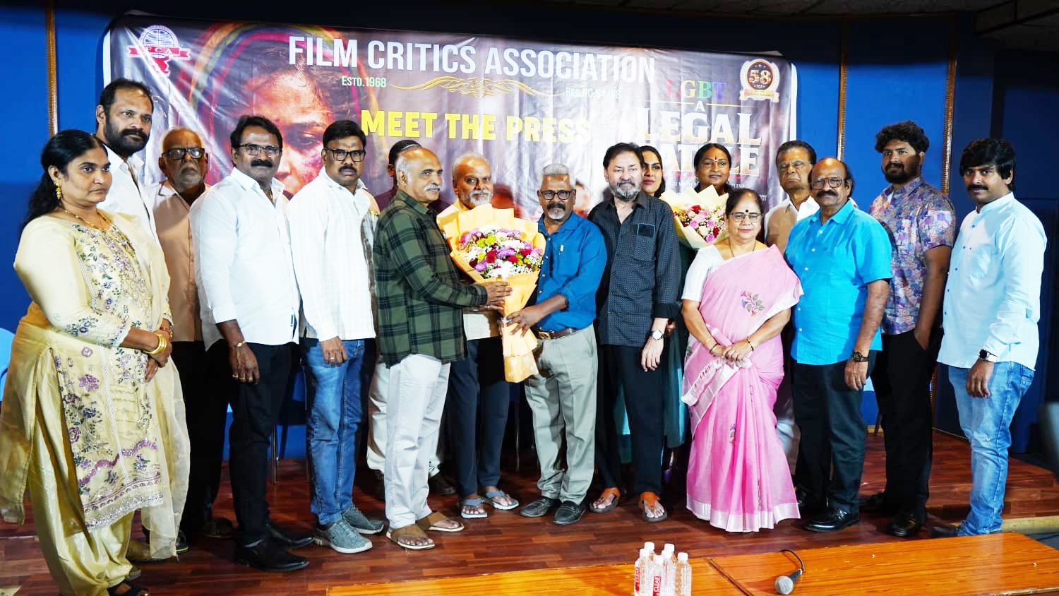"I am preparing to make the second part of 'LGBT' in 2027": Director P. Sunil Kumar Reddy at the film critics' 'Meet the Press'.