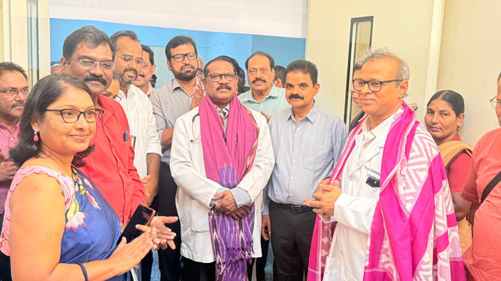 Master health check-up for Press Club members launched at NIMS.