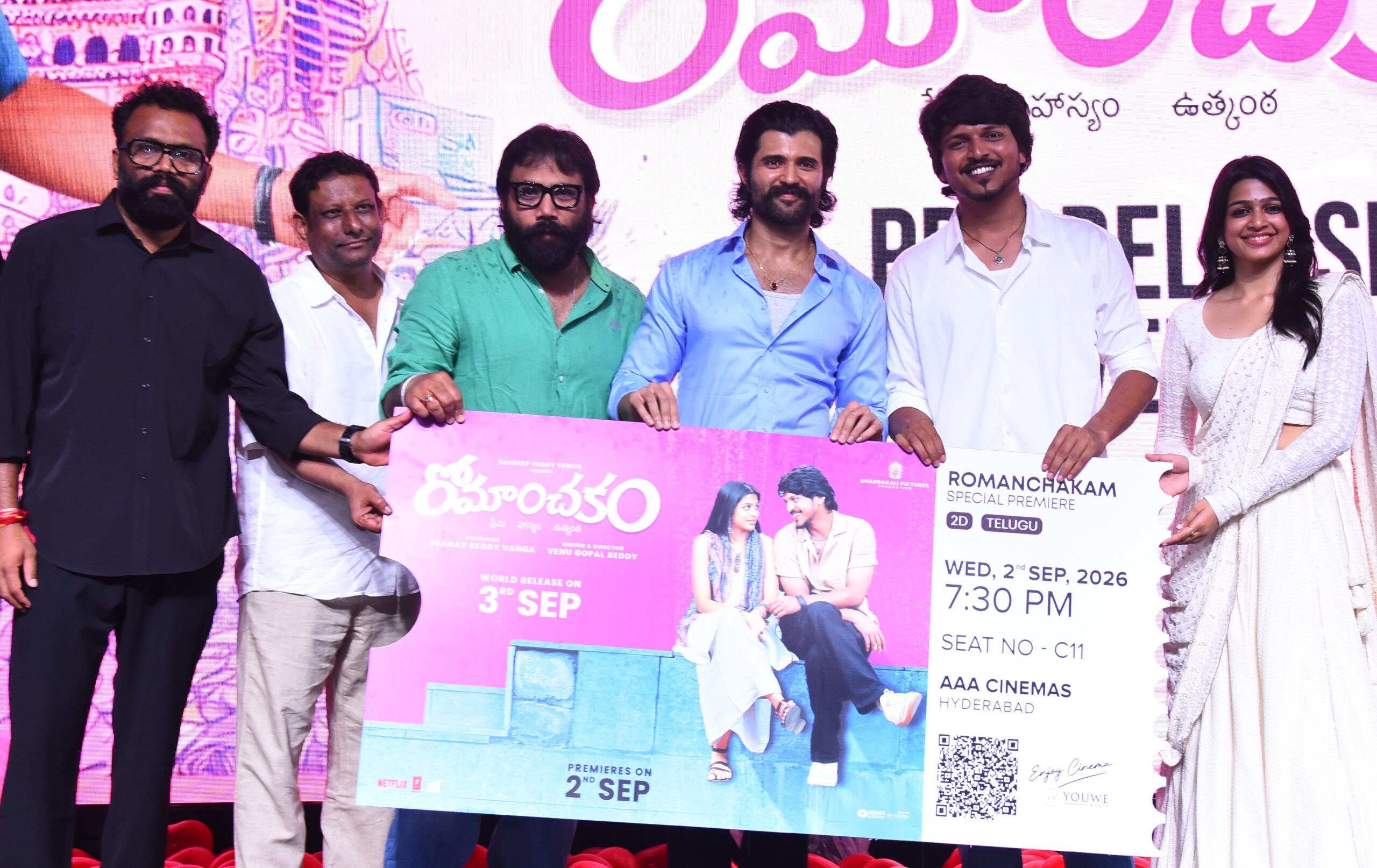 “I Cannot Put My Love for Sandeep Vanga into Words. I Saw a Dream for Cinema in Sumanth Prabhas” – Vijay Deverakonda