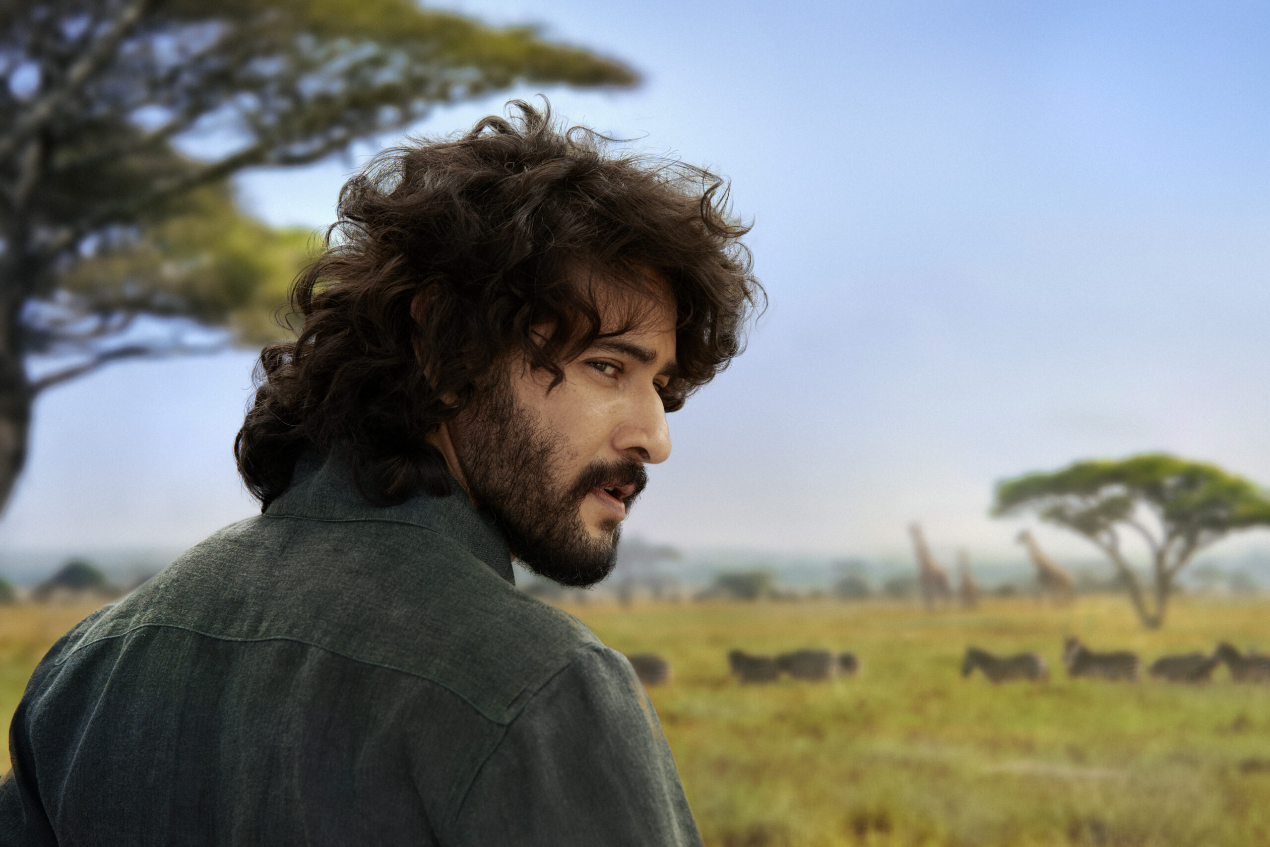 Superstar Mahesh Babu in the natural look of 'Rudra' from the movie 'Varanasi' for the first time...