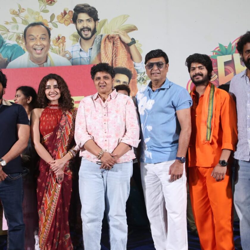 'Crazy Kalyanam' should create history by grossing ₹100 crore: Director Nandini Reddy at the teaser launch event.