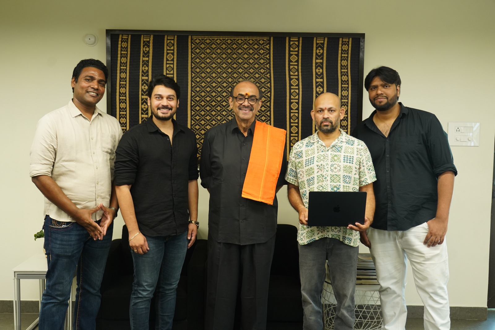 The song "Pilla Pilla Pilla" from the movie *Missing Meghana* was launched by legendary producer Suresh Babu.
