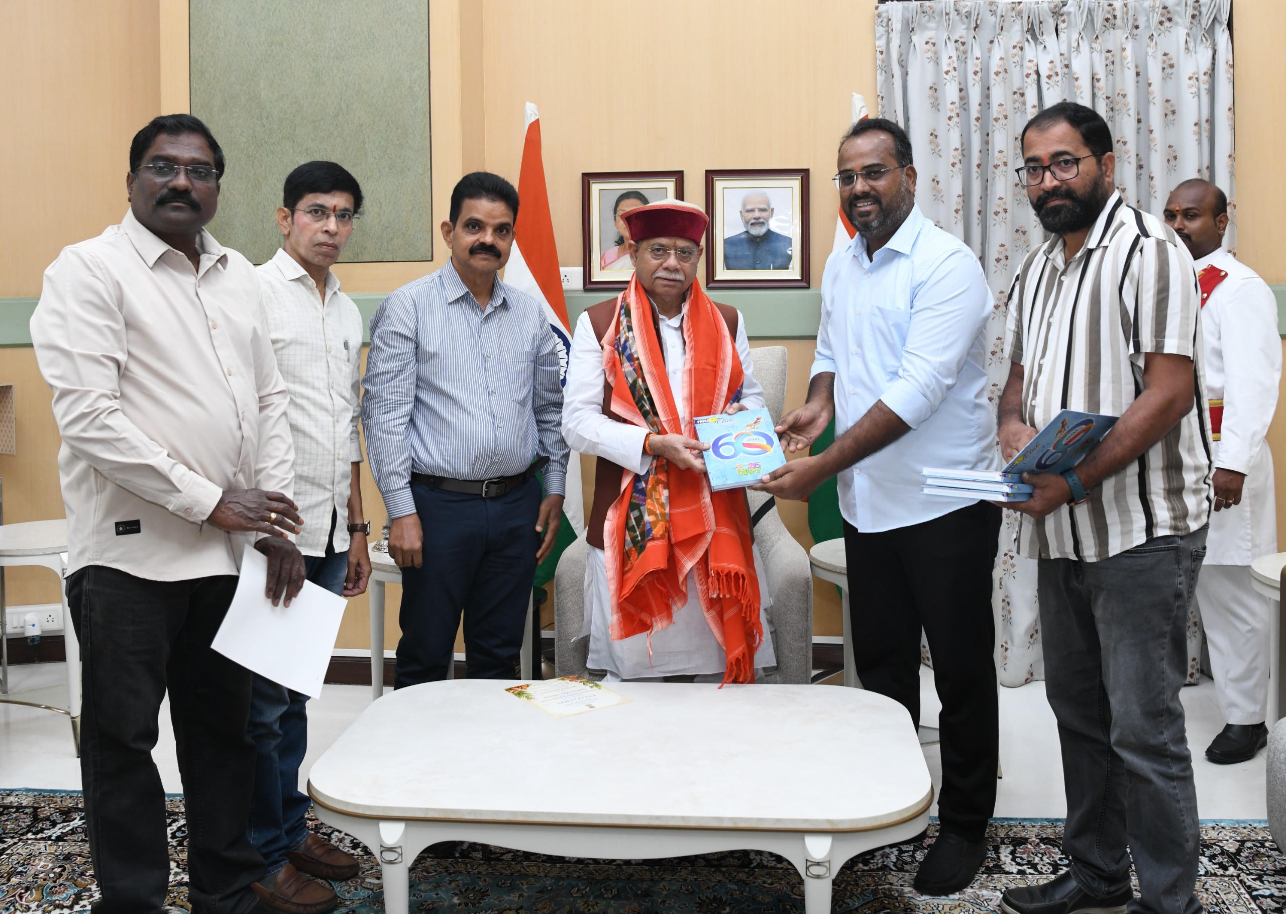 Governor invited to the Press Clubs Federation of India national conference.