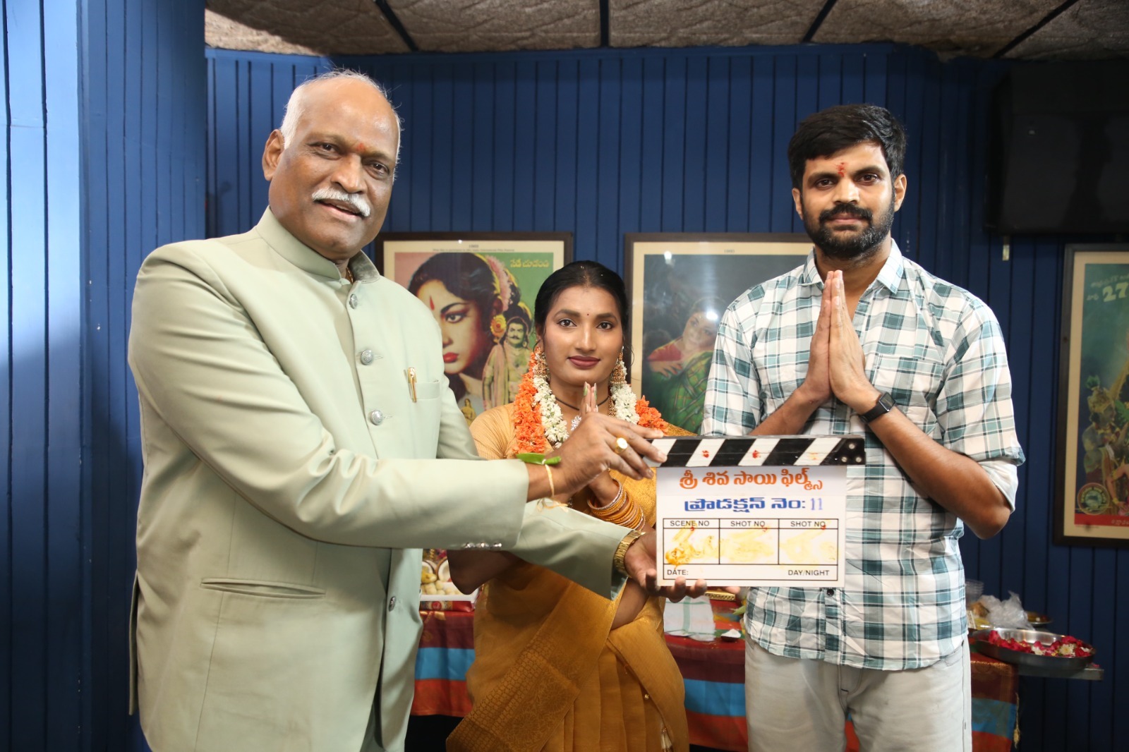 The movie ‘Shivalayam’ had a grand launch with a puja ceremony.
