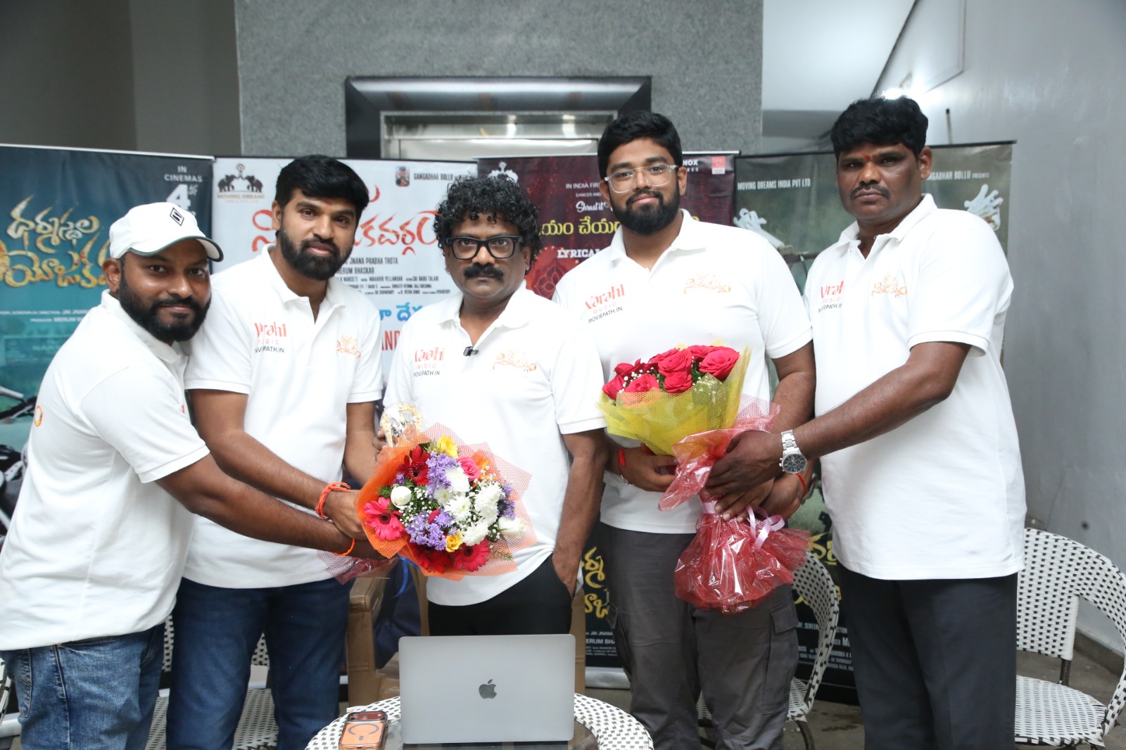 Lyricist Chandrabose Launches ‘Nyayam Cheyara Devudaa’ Theatrical Version Song from ‘Dharmasthala Niyojakavargam’
