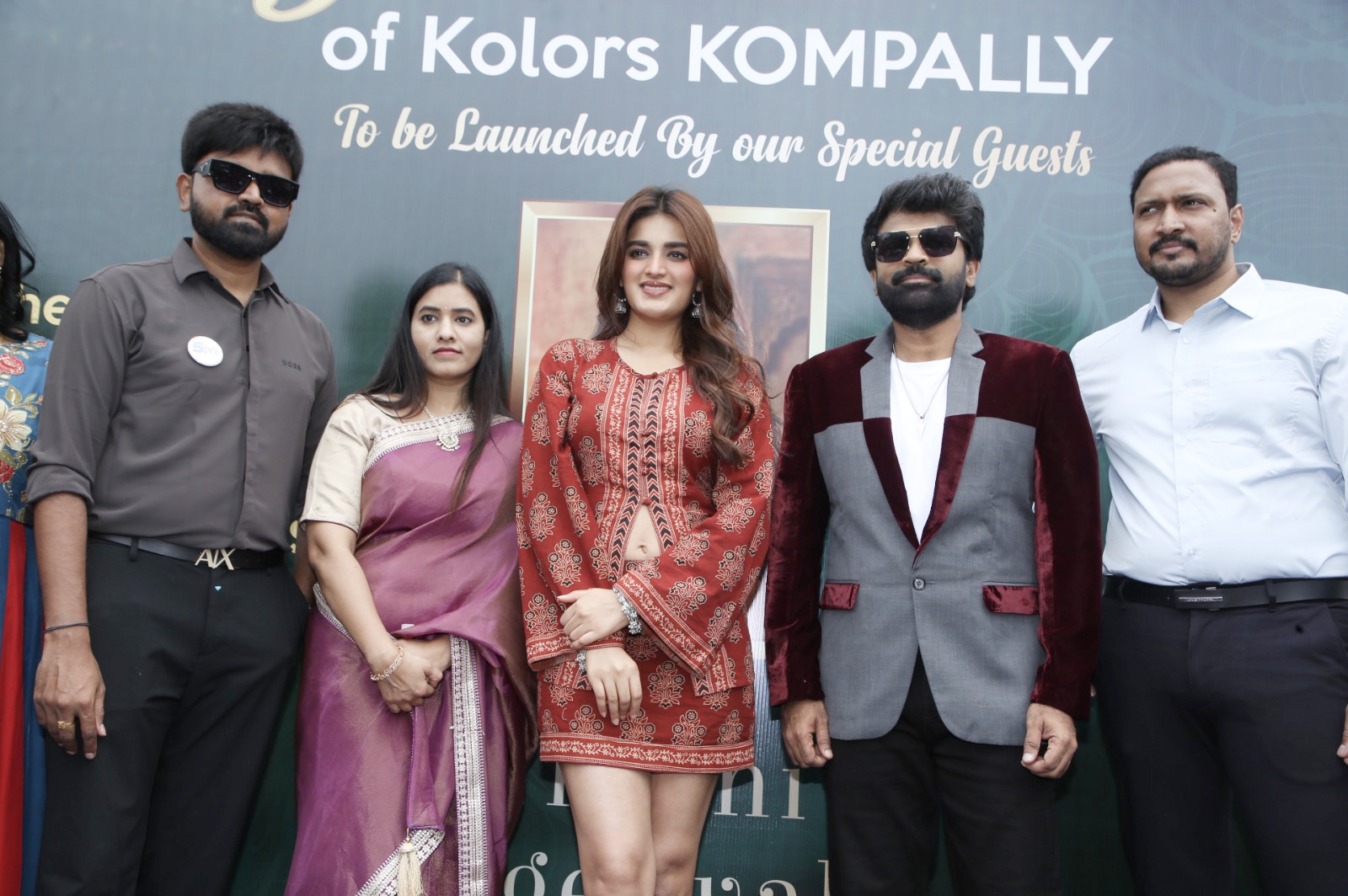 Actress Nidhhi Agerwal Inaugurates ‘Kolors 2.0’ Wellness Centre in Kompally