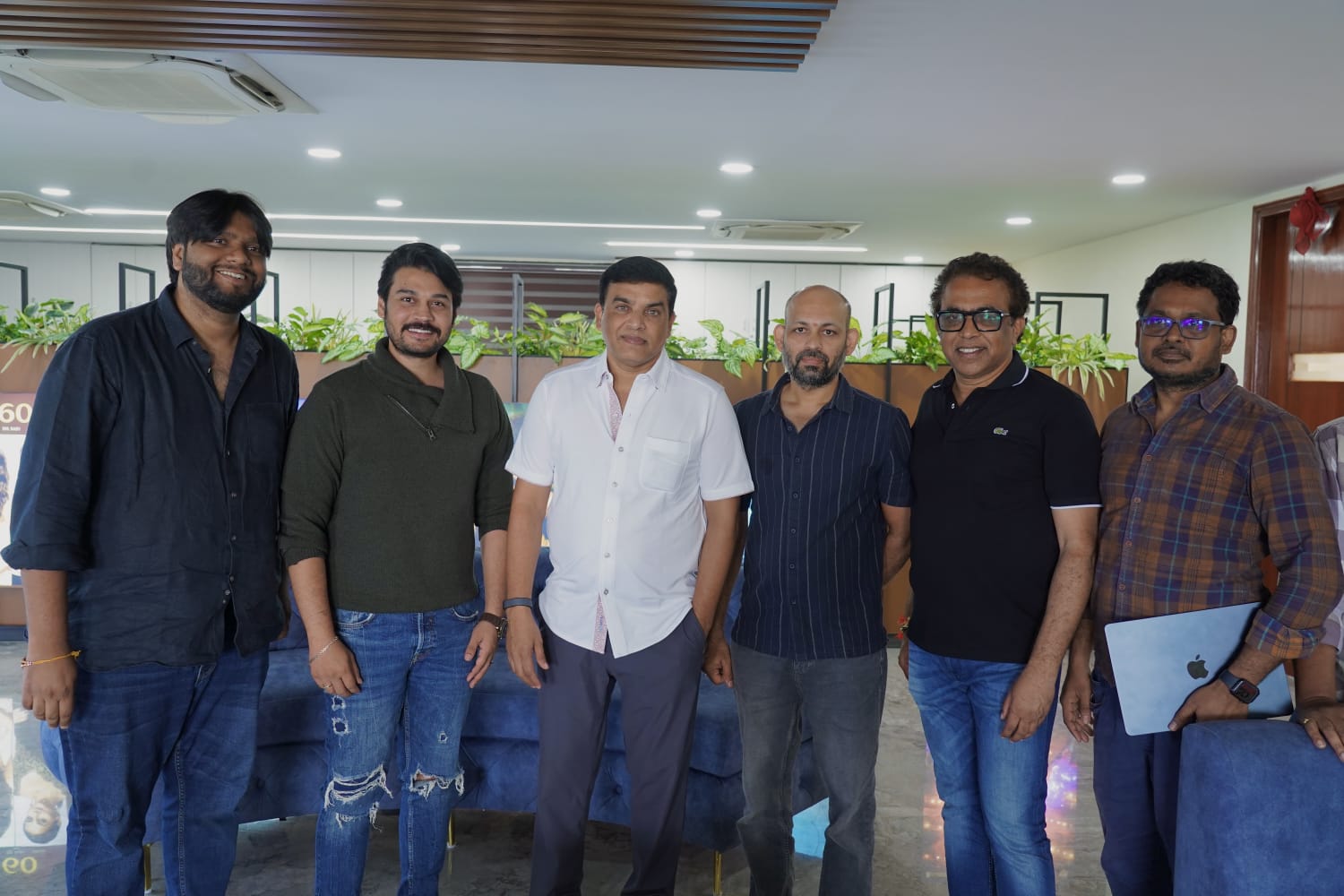 Star producer Dil Raju launched the second lyrical song from 'Missing Meghana'.