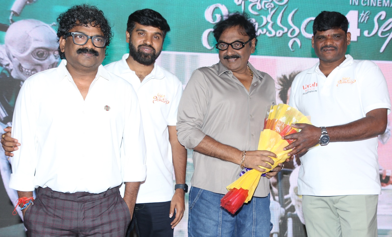 ‘Dharmasthala Niyojakavargam’ will be a great film – Star Director V. V. Vinayak at the Pre-Release Event