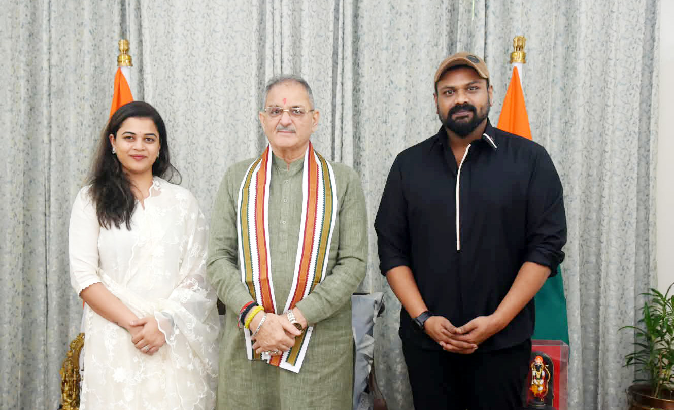 A Larger Vision Takes Shape: Manoj Manchu and Mounika Bhuma Manchu Meet Himachal Pradesh Governor