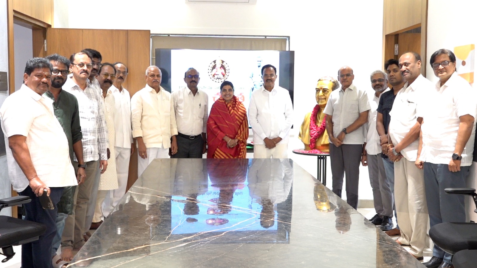 Celebrations of 'Democracy Protection Day' under the aegis of the NTR Literature Committee
