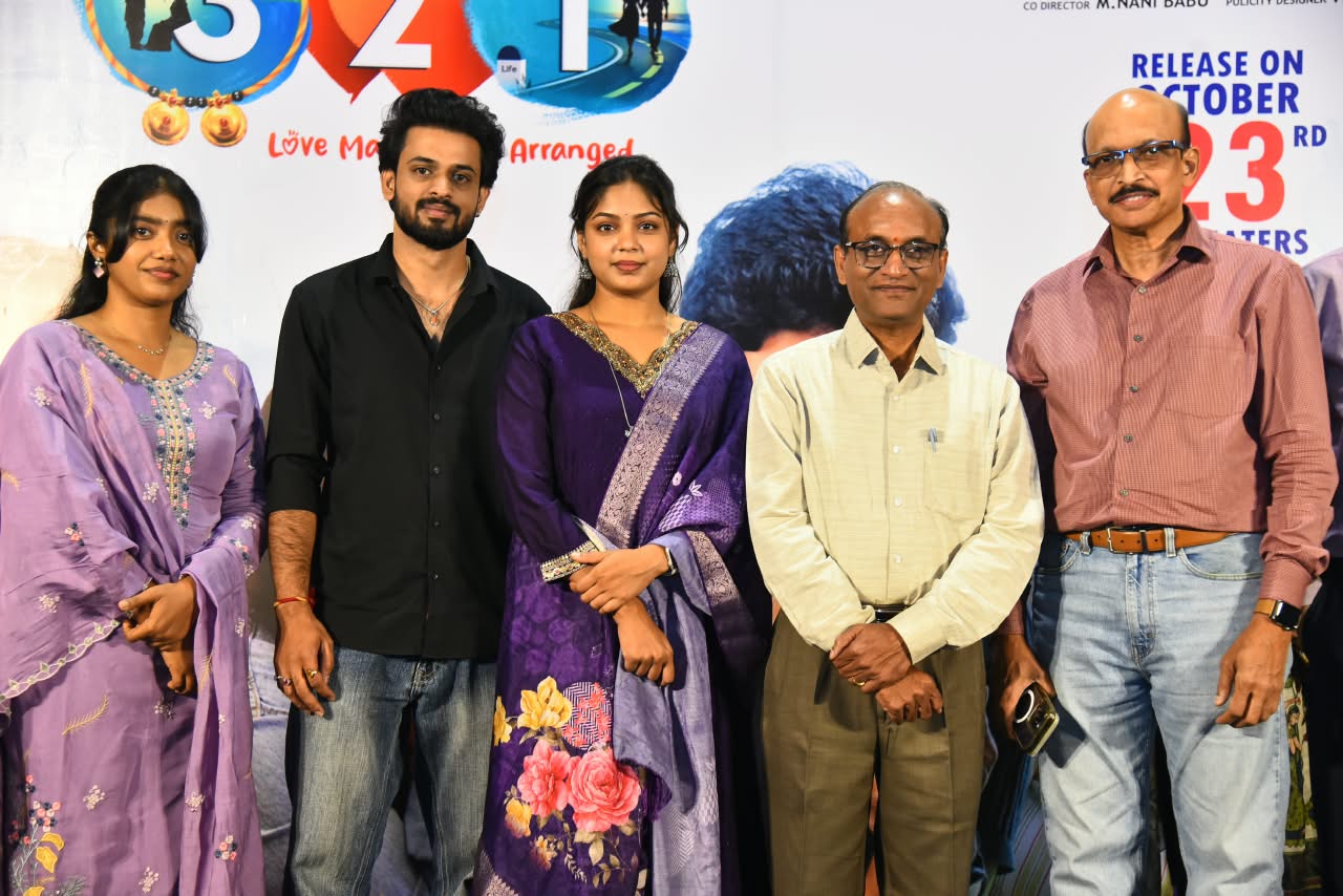 '321' is a Wholesome Film to Watch with the Entire Family - Director-Producer Shanthi Kumar at Press Meet