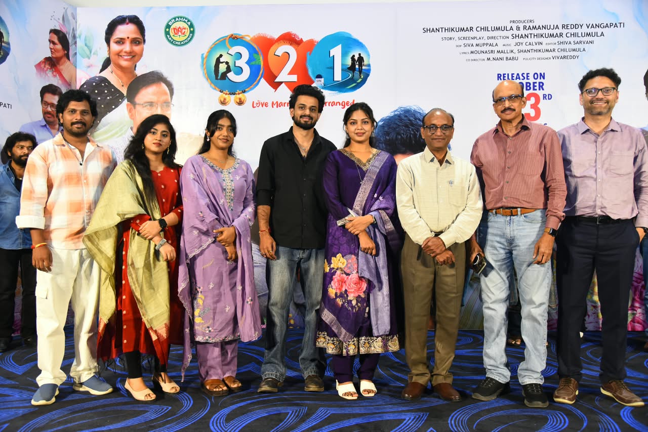 '321' is a Wholesome Film to Watch with the Entire Family - Director-Producer Shanthi Kumar at Press Meet